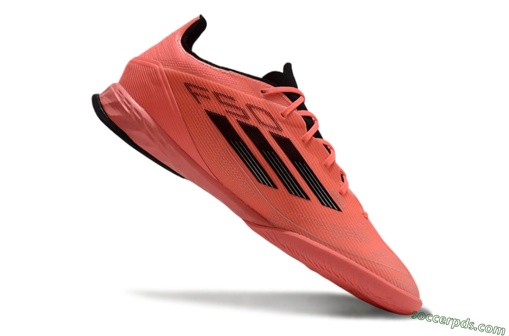Adidas F50 Pro IC Low-Tops Football Shoes - Red/Black 4