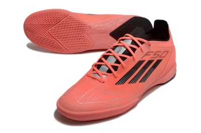 Adidas F50 Pro IC Low-Tops Football Shoes - Red/Black