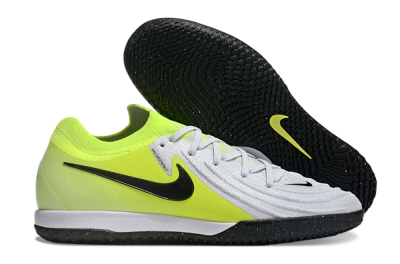 Nike Phantom GX 2 Elite IC Low-Tops Football Shoes - Grey/Black/Yellow