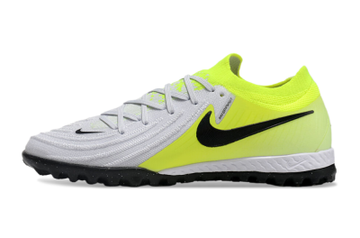 Nike Phantom GX 2 Elite TF Low-Tops Football Shoes - Grey/Black/Yellow