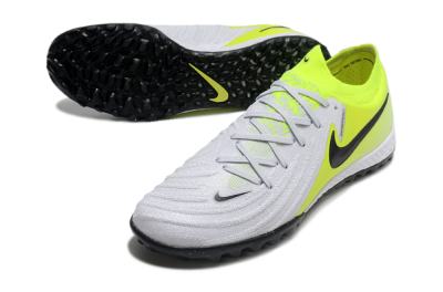 Nike Phantom GX 2 Elite TF Low-Tops Football Shoes - Grey/Black/Yellow