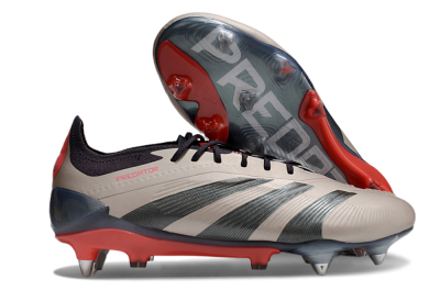 Adidas Predator 24 Elite FG Low-Tops Football Boots - Gold/Blue/Red