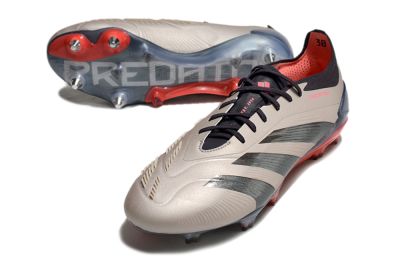 Adidas Predator 24 Elite FG Low-Tops Football Boots - Gold/Blue/Red