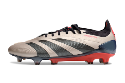 Adidas Predator 24 Elite FG Low-Tops Football Boots - Gold/Blue/Red