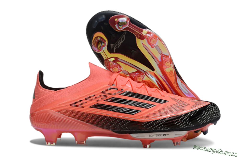 Adidas F50+ Lightstrike Pro FG Low-Tops Football Boots - Red/Black 1