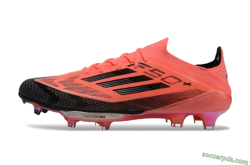 Adidas F50+ Lightstrike Pro FG Low-Tops Football Boots - Red/Black 2