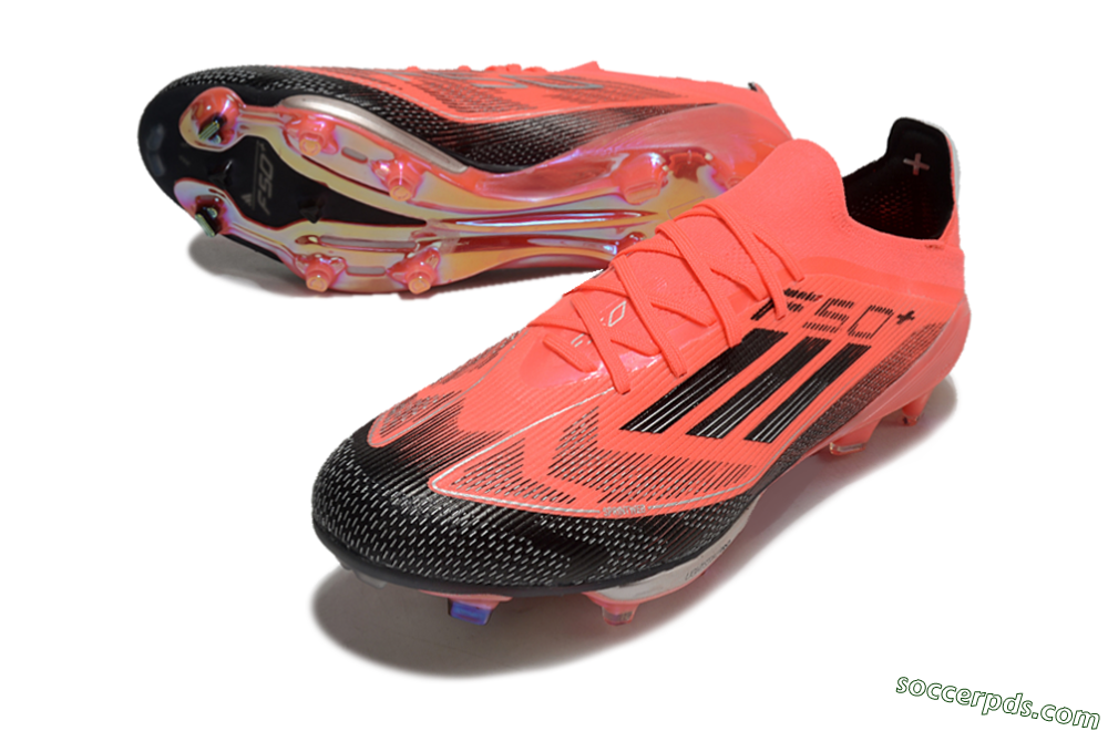 Adidas F50+ Lightstrike Pro FG Low-Tops Football Boots - Red/Black 3