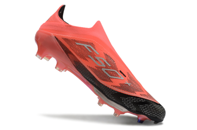 Adidas F50+ Lightstrike Pro Laceless FG Low-Tops Football Boots - Red/Black/Silver