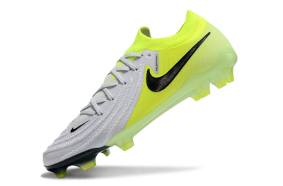 Nike Phantom Luna Elite FG Low-Tops Football Boots - Grey/Yellow/Black