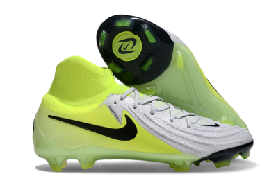 Nike Phantom Luna Elite FG High-Tops Football Boots - Grey/Yellow/Black