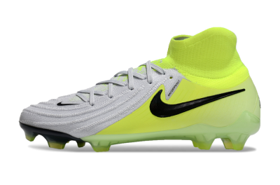 Nike Phantom Luna Elite FG High-Tops Football Boots - Grey/Yellow/Black