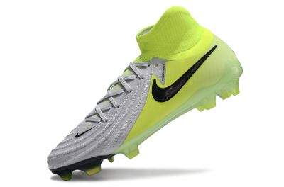 Nike Phantom Luna Elite FG High-Tops Football Boots - Grey/Yellow/Black