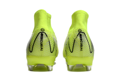 Nike Air Zoom Mercurial Superfly 10 Elite SG High-Tops Football Boots - Yellow/Silver/Black