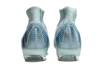 Nike Air Zoom Mercurial Superfly 10 Elite SG High-Tops Football Boots - Jade/Blue/White