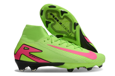 Nike Air Zoom Mercurial Superfly 10 Elite FG High-Tops Football Boots - Yellow/Pink/Black