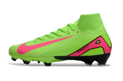 Nike Air Zoom Mercurial Superfly 10 Elite FG High-Tops Football Boots - Yellow/Pink/Black