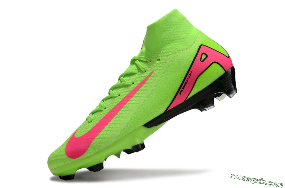 Nike Air Zoom Mercurial Superfly 10 Elite FG High-Tops Football Boots - Yellow/Pink/Black 5