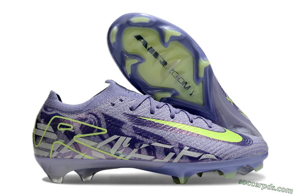 Nike Air Zoom Mercurial Vapor 16 Elite FG Low-Tops Football Boots - Purple/Yellow/White 0
