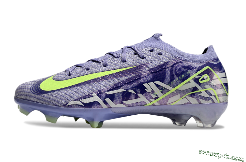 Nike Air Zoom Mercurial Vapor 16 Elite FG Low-Tops Football Boots - Purple/Yellow/White 1