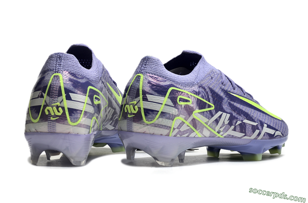 Nike Air Zoom Mercurial Vapor 16 Elite FG Low-Tops Football Boots - Purple/Yellow/White 5