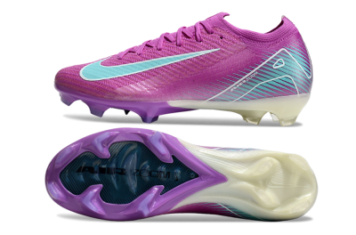 Nike Air Zoom Mercurial Vapor 16 Elite FG Low-Tops Football Boots - Purple/Mint