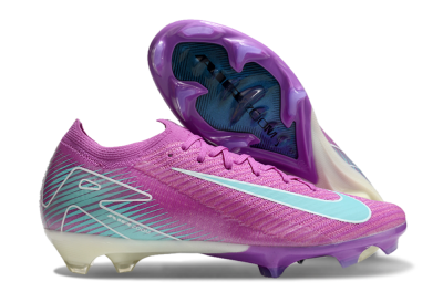 Nike Air Zoom Mercurial Vapor 16 Elite FG Low-Tops Football Boots - Purple/Mint