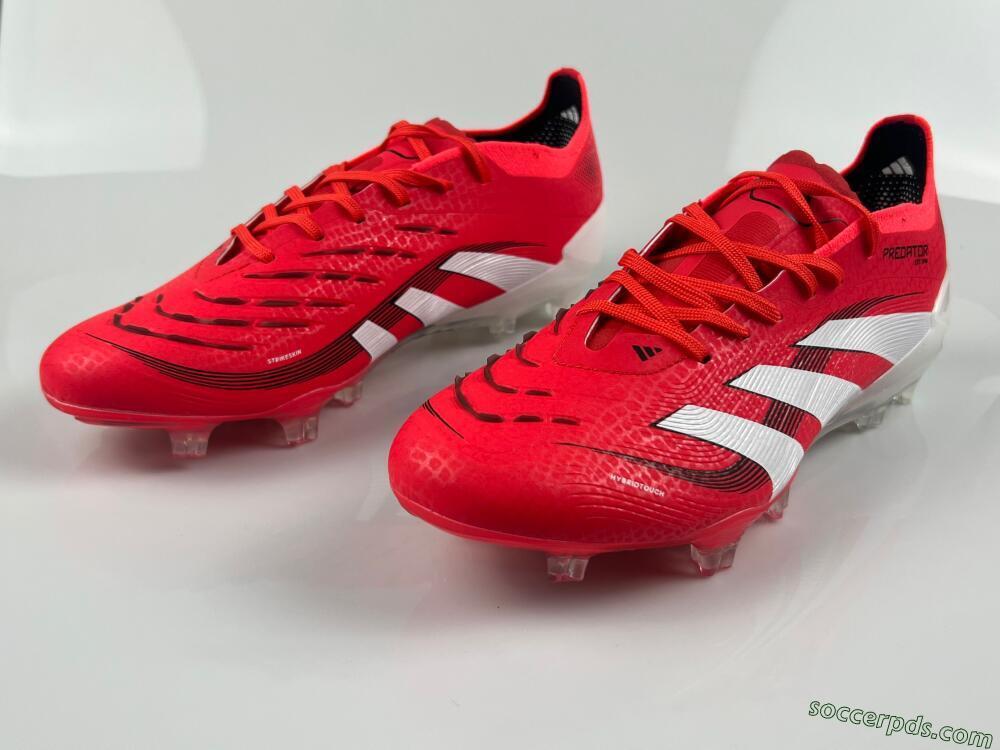 Adidas Predator Elite 2025 Pure Victory FG Low-Tops Football Boots - Lucid Red/White/Black