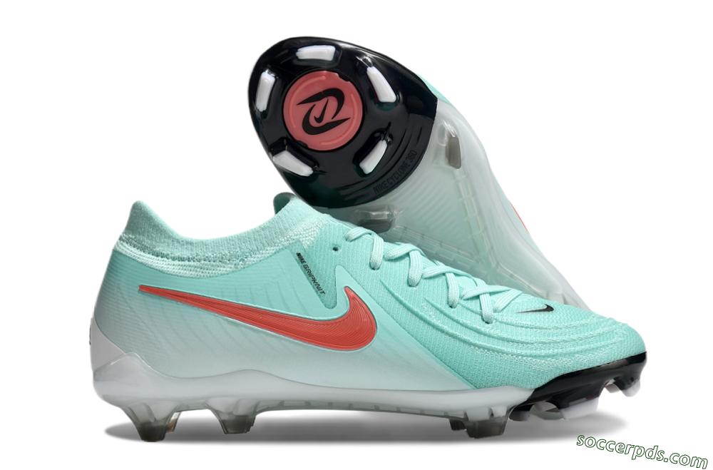Nike Phantom Luna Elite FG Low-Tops Football Boots - Jade/Red/White 0