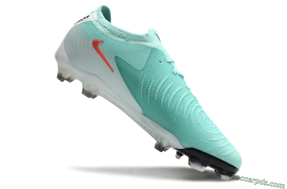Nike Phantom Luna Elite FG Low-Tops Football Boots - Jade/Red/White 3