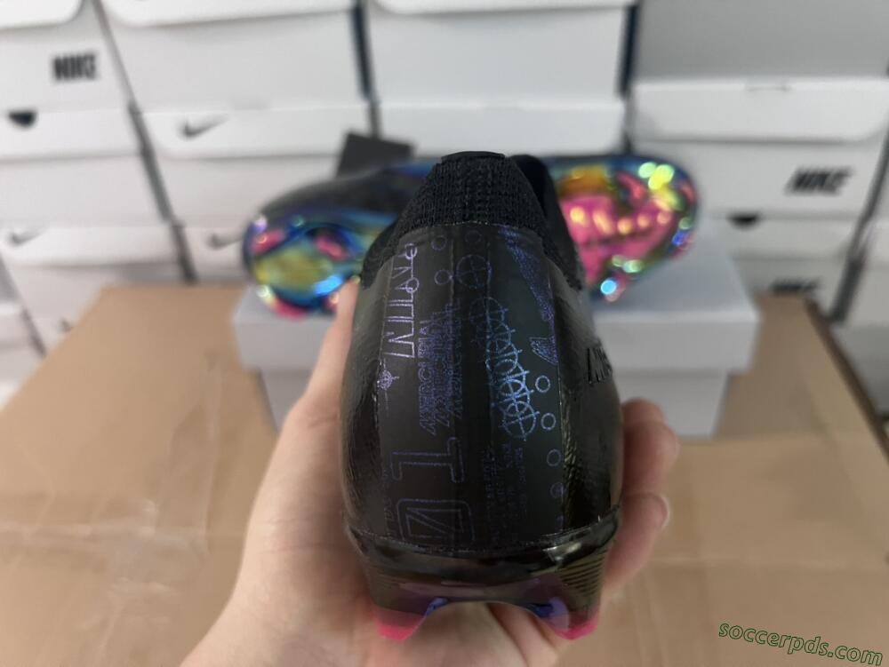 Nike Air Zoom Mercurial Vapor 15 Elite FG Low-Tops Football Boots - Blue/Black/Gold