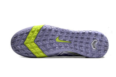 Nike Air Zoom Mercurial Superfly 10 Elite TF Low-Tops Football Shoes - Purple/Yellow/White