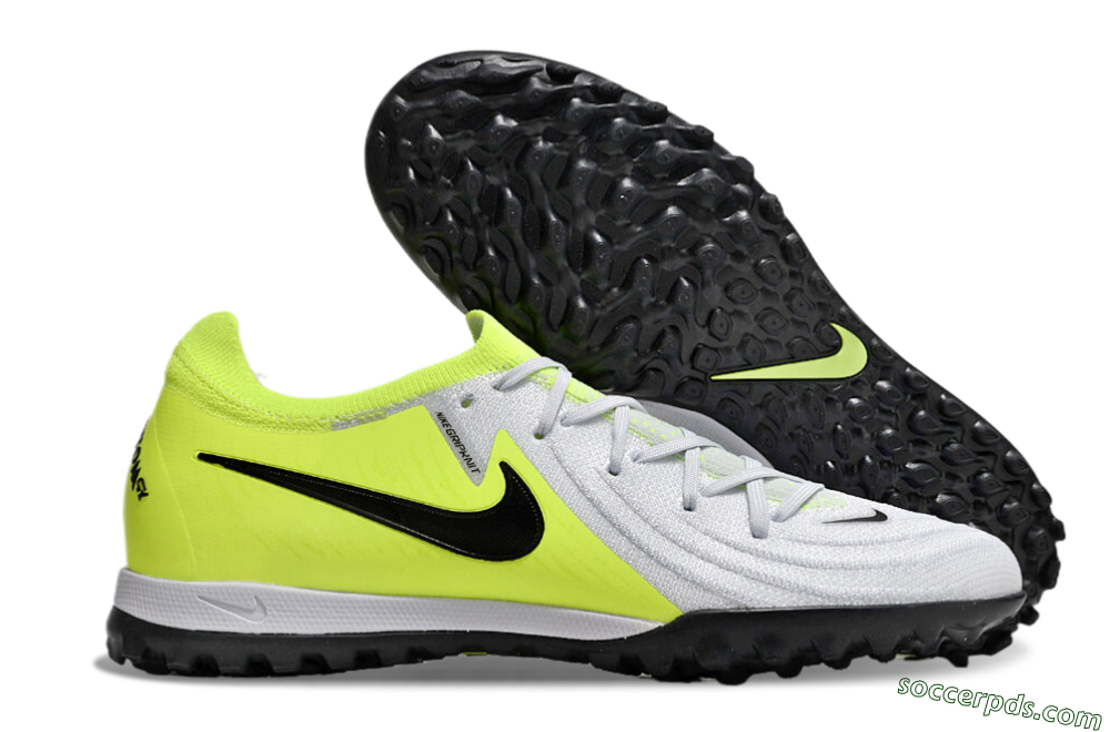 Nike Phantom Luna Elite TF Low-Tops Football Shoes - Grey/Yellow/Black 1