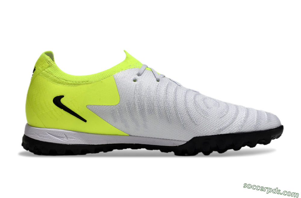 Nike Phantom Luna Elite TF Low-Tops Football Shoes - Grey/Yellow/Black 7