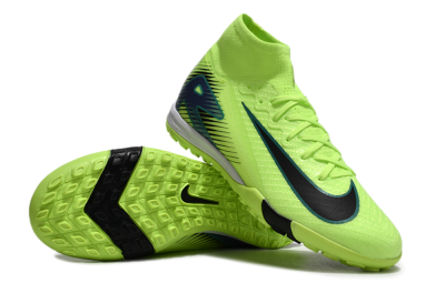 Nike Air Zoom Mercurial Superfly 10 Elite TF Low-Tops Football Shoes - Yellow/Black/Blue