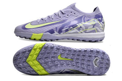 Nike Air Zoom Mercurial Vapor 16 Elite TF Low-Tops Football Shoes - Purple/Yellow/White