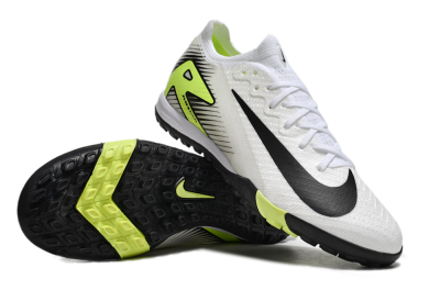 Nike Air Zoom Mercurial Vapor 16 Elite TF Low-Tops Football Shoes - White/Black/Yellow