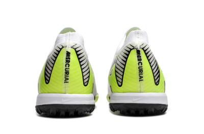 Nike Air Zoom Mercurial Vapor 16 Elite TF Low-Tops Football Shoes - White/Black/Yellow