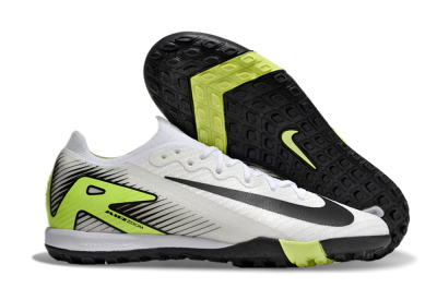 Nike Air Zoom Mercurial Vapor 16 Elite TF Low-Tops Football Shoes - White/Black/Yellow