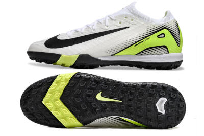 Nike Air Zoom Mercurial Vapor 16 Elite TF Low-Tops Football Shoes - White/Black/Yellow