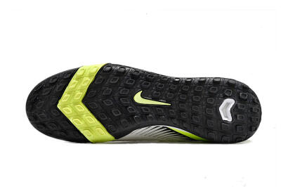 Nike Air Zoom Mercurial Vapor 16 Elite TF Low-Tops Football Shoes - White/Black/Yellow