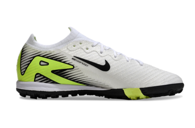 Nike Air Zoom Mercurial Vapor 16 Elite TF Low-Tops Football Shoes - White/Black/Yellow