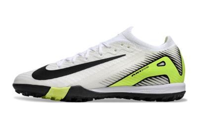 Nike Air Zoom Mercurial Vapor 16 Elite TF Low-Tops Football Shoes - White/Black/Yellow