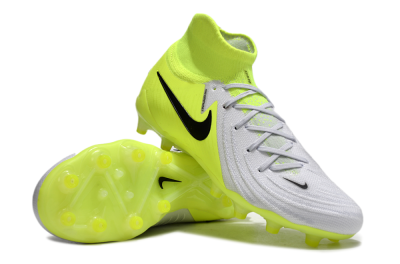 Nike Phantom Luna Elite AG High-Tops Football Boots - Grey/Yellow/Black