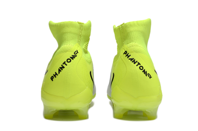 Nike Phantom Luna Elite AG High-Tops Football Boots - Grey/Yellow/Black