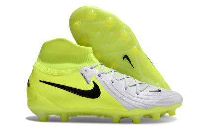 Nike Phantom Luna Elite AG High-Tops Football Boots - Grey/Yellow/Black