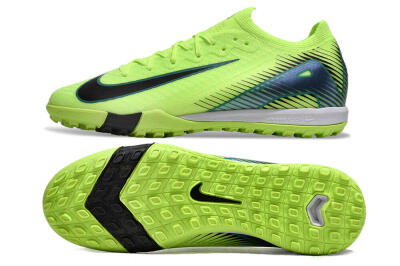 Nike Air Zoom Mercurial Vapor 16 Elite TF Low-Tops Football Shoes - Yellow/Black/Blue