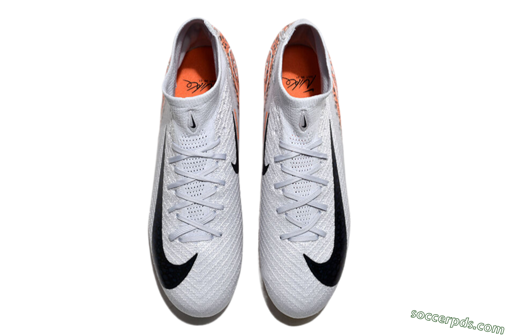 Nike Air Zoom Mercurial Superfly 10 Elite AG High-Tops Football Boots - Grey/White/Leopard 4