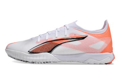 Puma Ultra Ultimate TF Low-Tops Football Shoes - White/Red/Black
