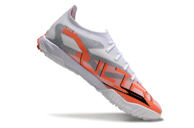 Puma Ultra Ultimate TF Low-Tops Football Shoes - White/Red/Black