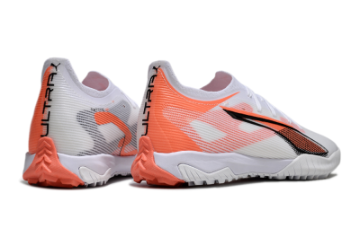 Puma Ultra Ultimate TF Low-Tops Football Shoes - White/Red/Black